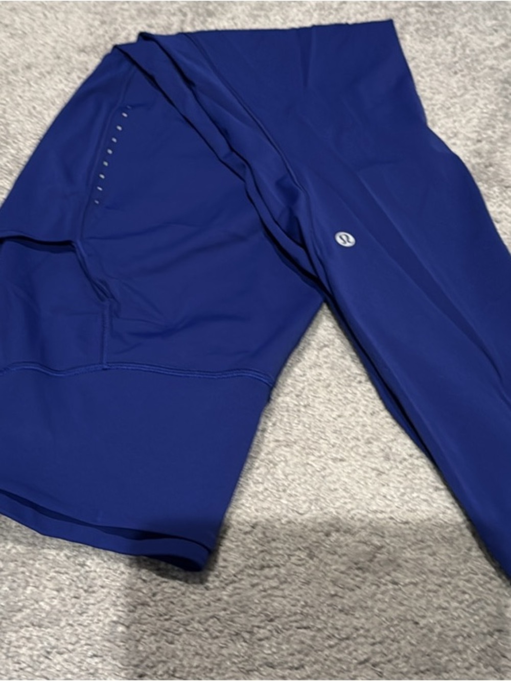 lululemon athletica Blue Fast and Free High-Rise Leggings